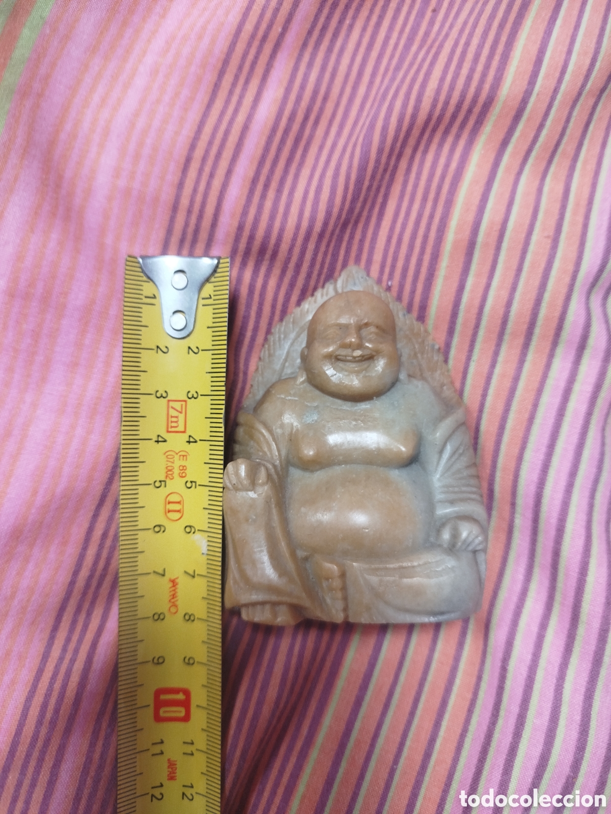 Vintage: Figura buda de piedra - Foto 4