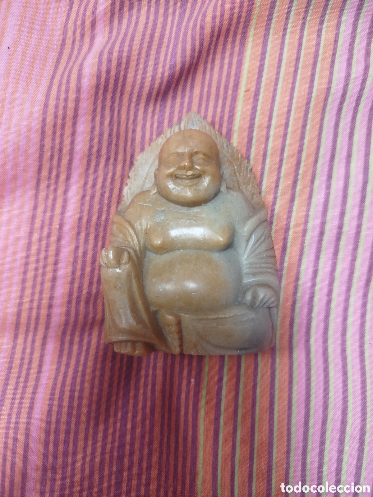 Vintage: Figura buda de piedra - Foto 1