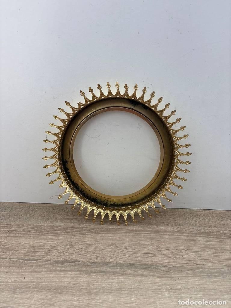 Vintage: CORONA DE ESPEJO O L&Aacute;MPARA - Foto 1