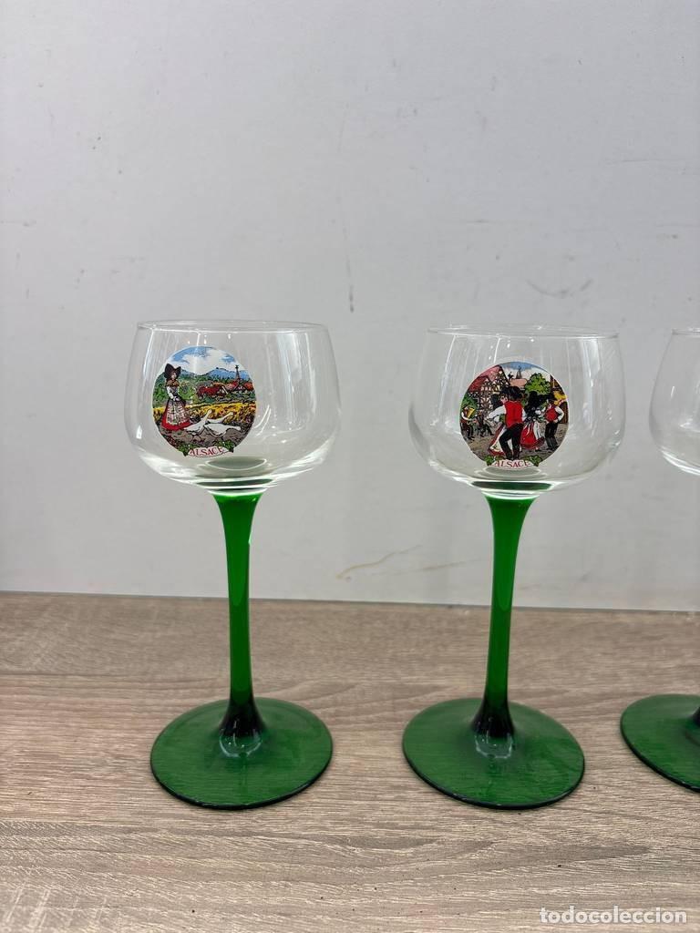 Vintage: CONJUNTO DE 6 COPAS. - Foto 2