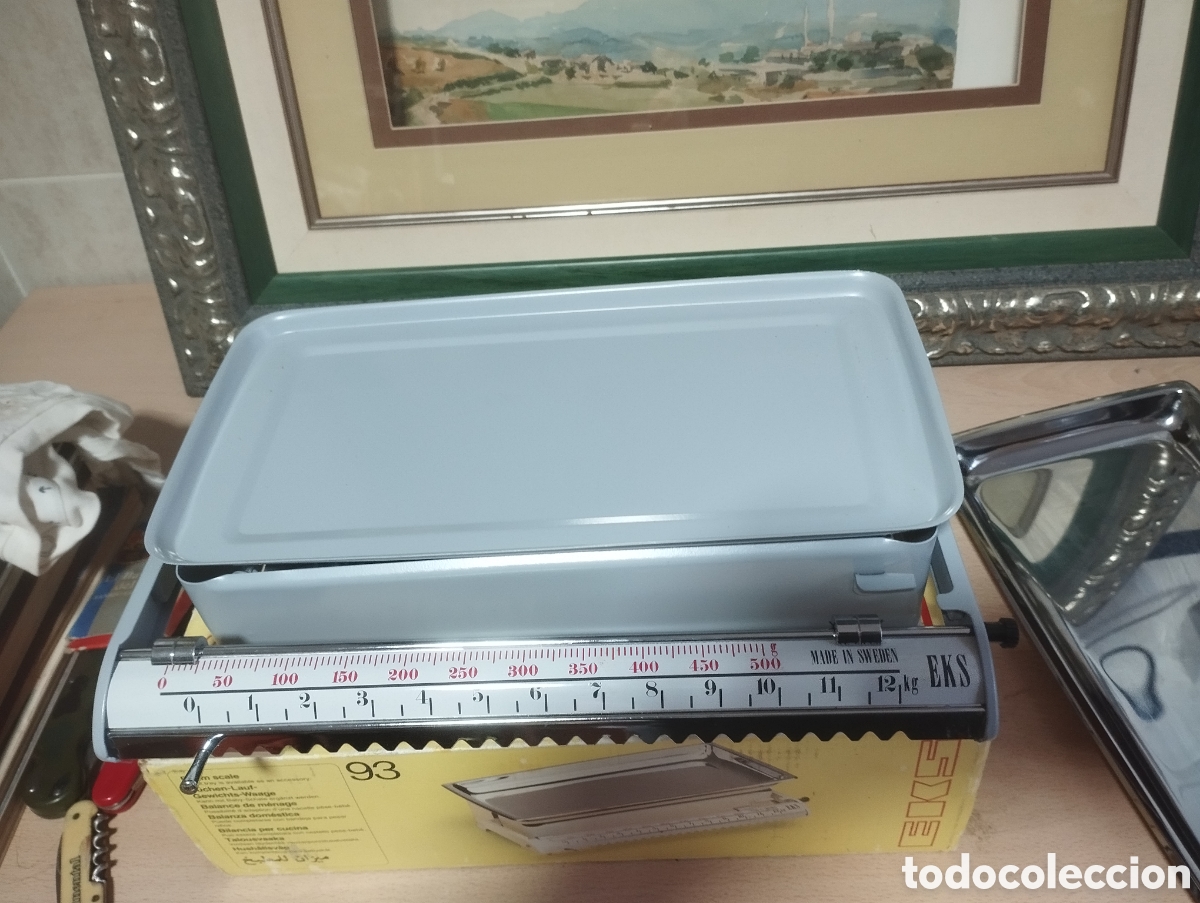 Vintage: BASCULA EKS -SUECIA- NUEVA EN SU CAJA - Foto 4