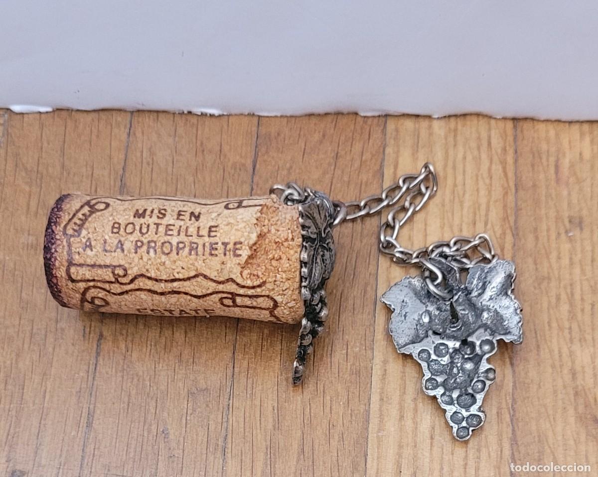 Vintage: Curiosa tapa de vino doble - Foto 2