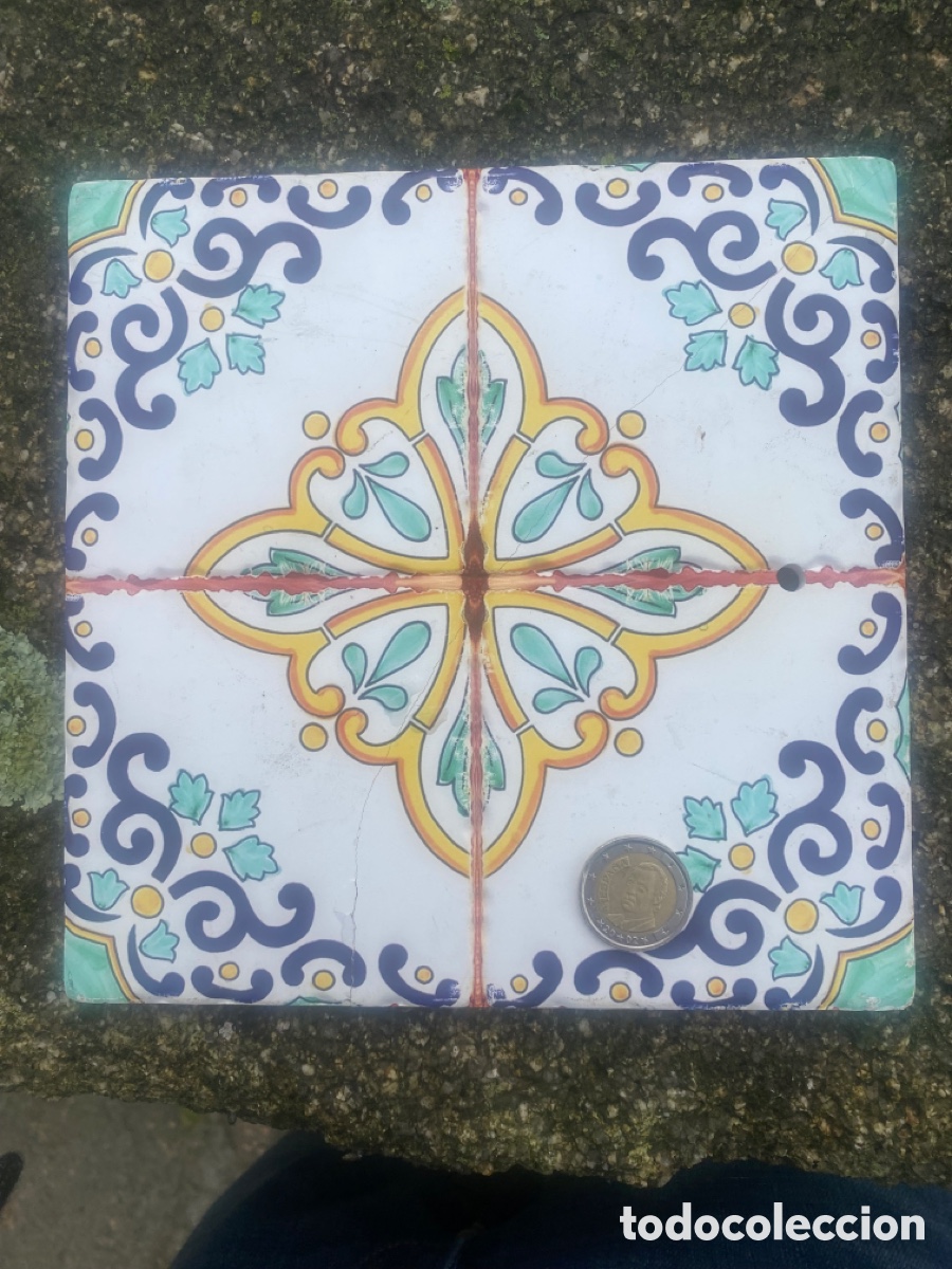 Vintage: Azulejo decorativo vintage - Foto 2