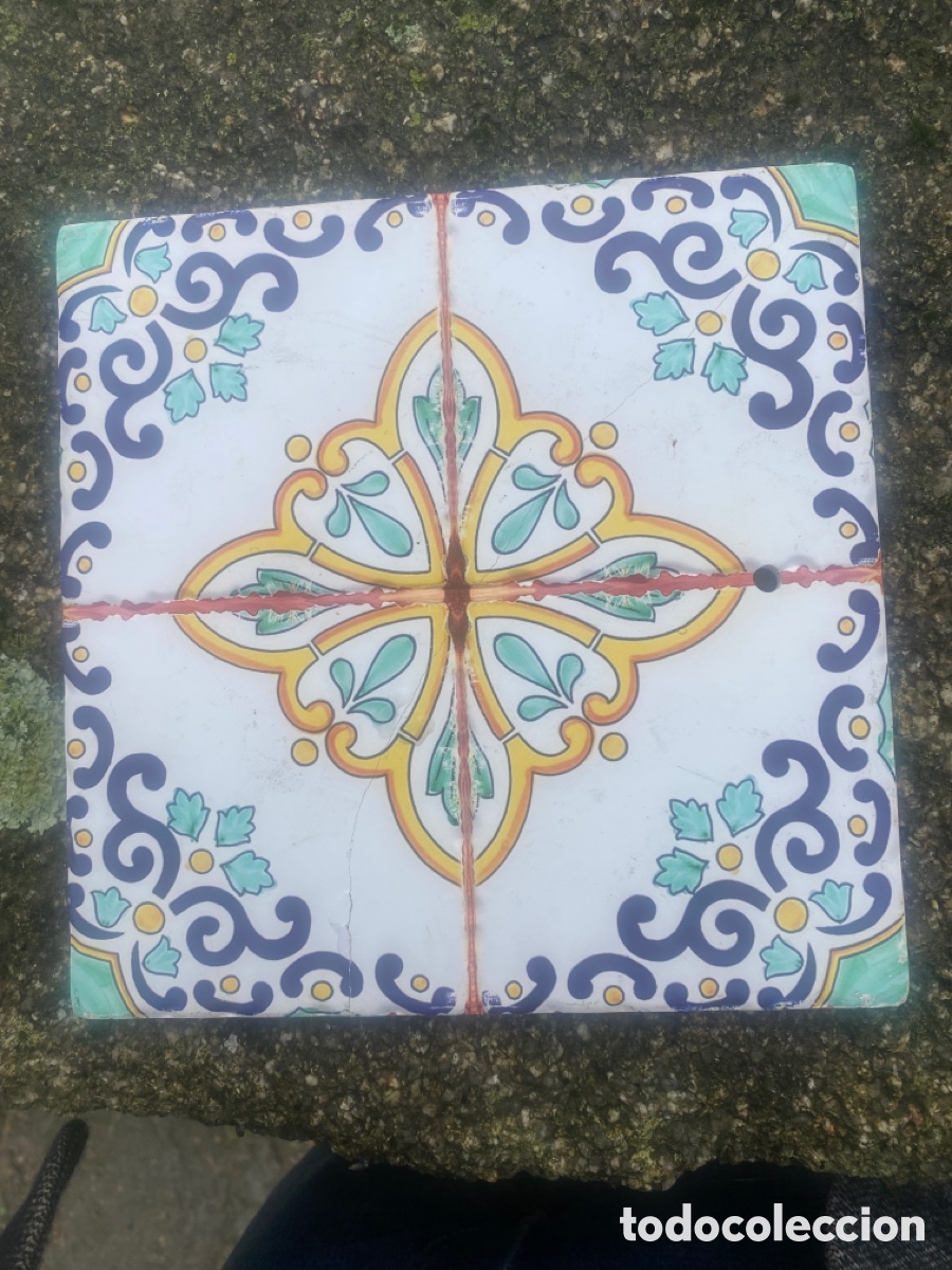 Vintage: Azulejo decorativo vintage - Foto 1