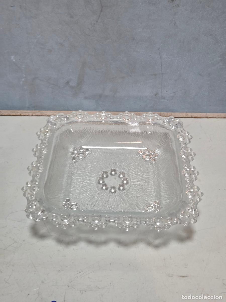 Vintage: bandeja de cristal vintage - Foto 2