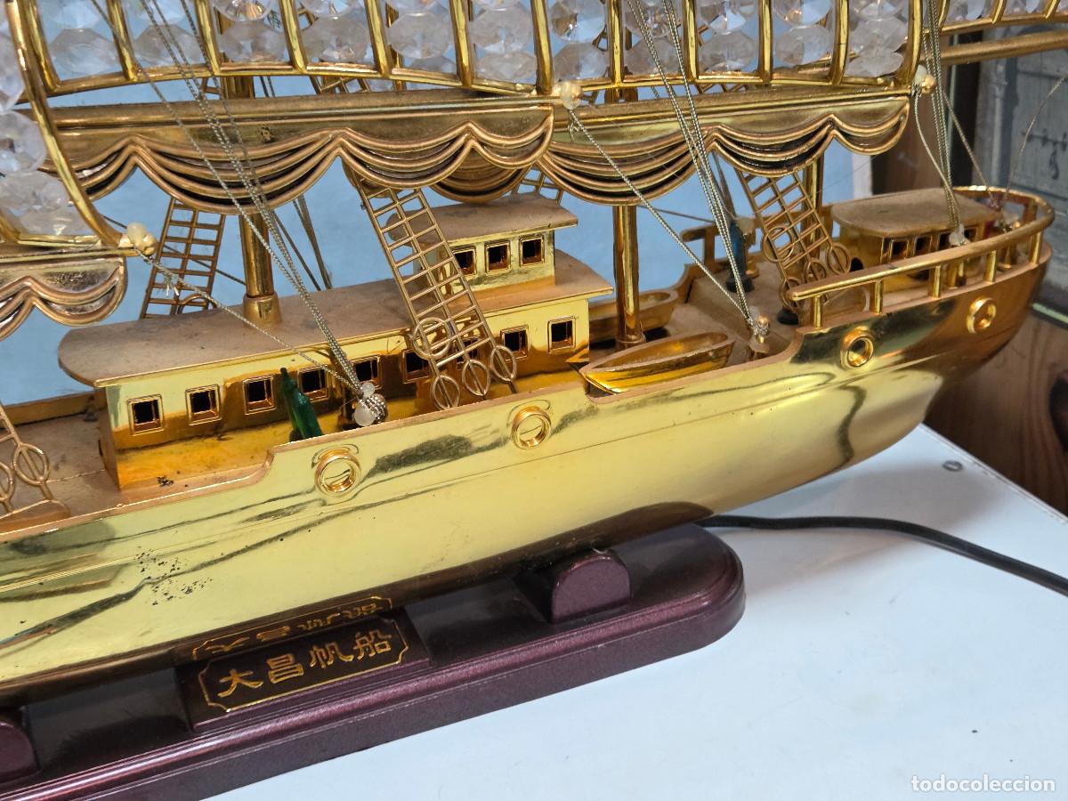 Vintage: barco de baquelita oriental - Foto 8