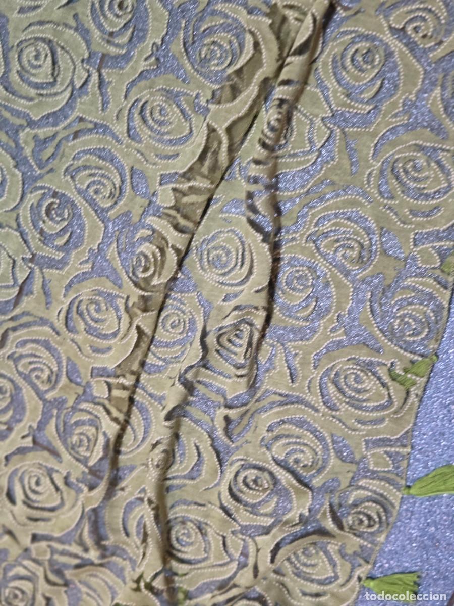 Vintage: pa&ntilde;uelo de se&ntilde;ora en verde - Foto 3