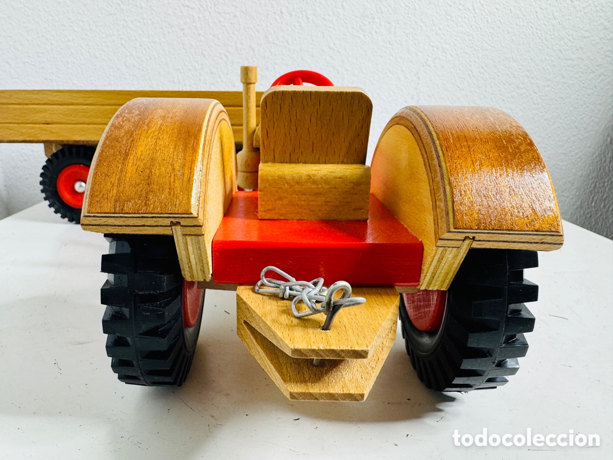 Vintage: Tractor Madera Made in RDA - Foto 10