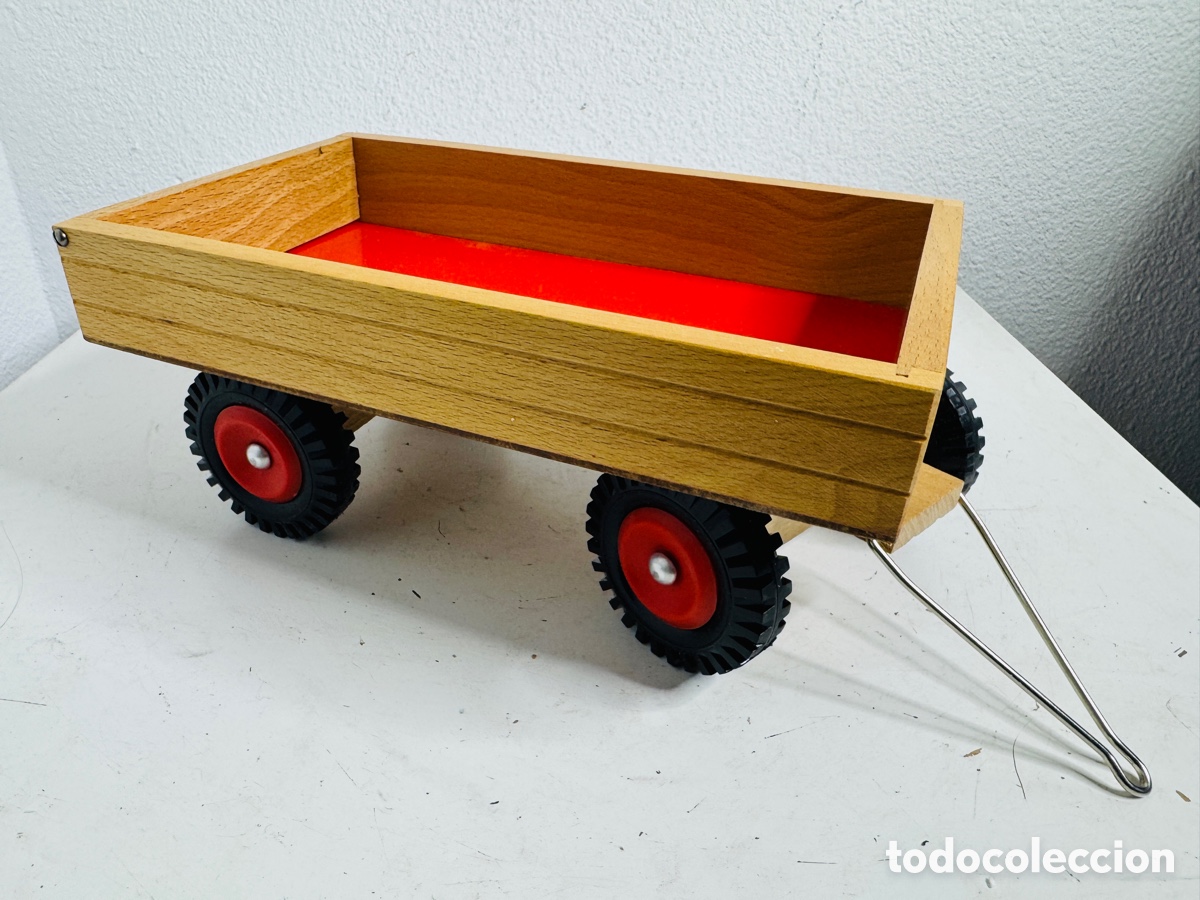 Vintage: Tractor Madera Made in RDA - Foto 11