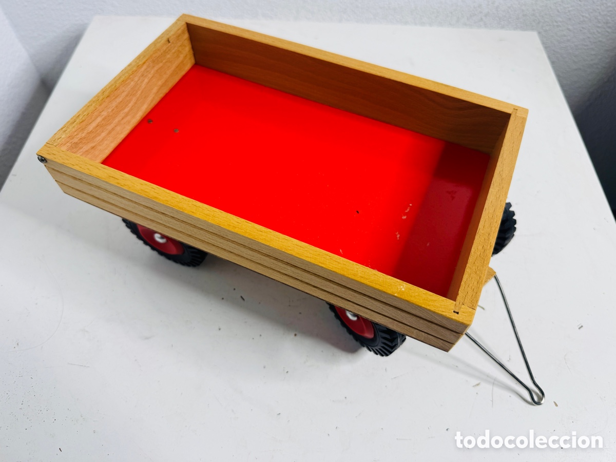 Vintage: Tractor Madera Made in RDA - Foto 12