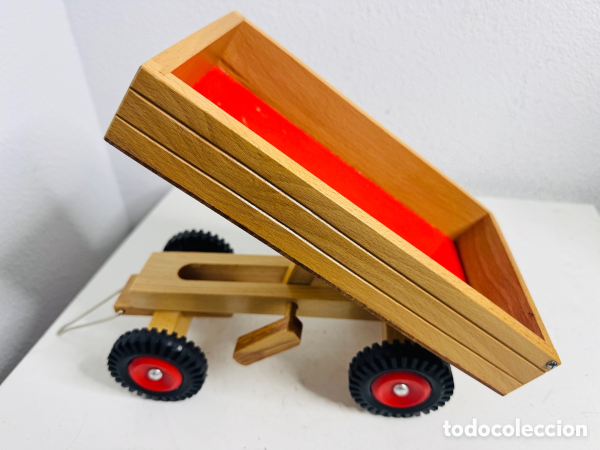 Vintage: Tractor Madera Made in RDA - Foto 13