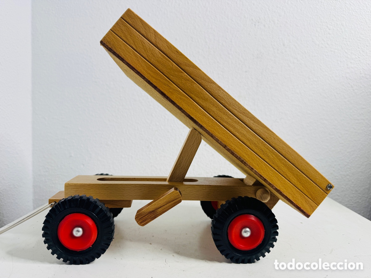 Vintage: Tractor Madera Made in RDA - Foto 14
