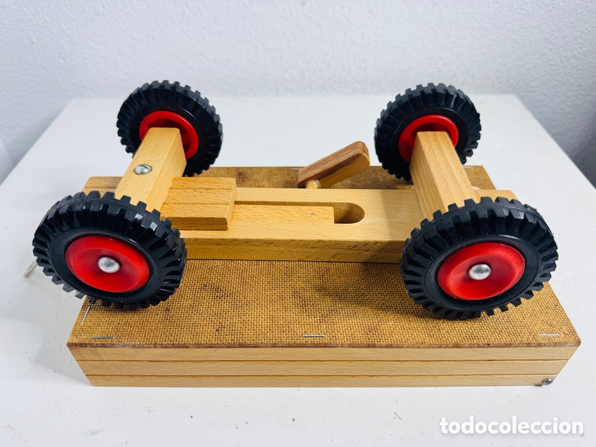 Vintage: Tractor Madera Made in RDA - Foto 16