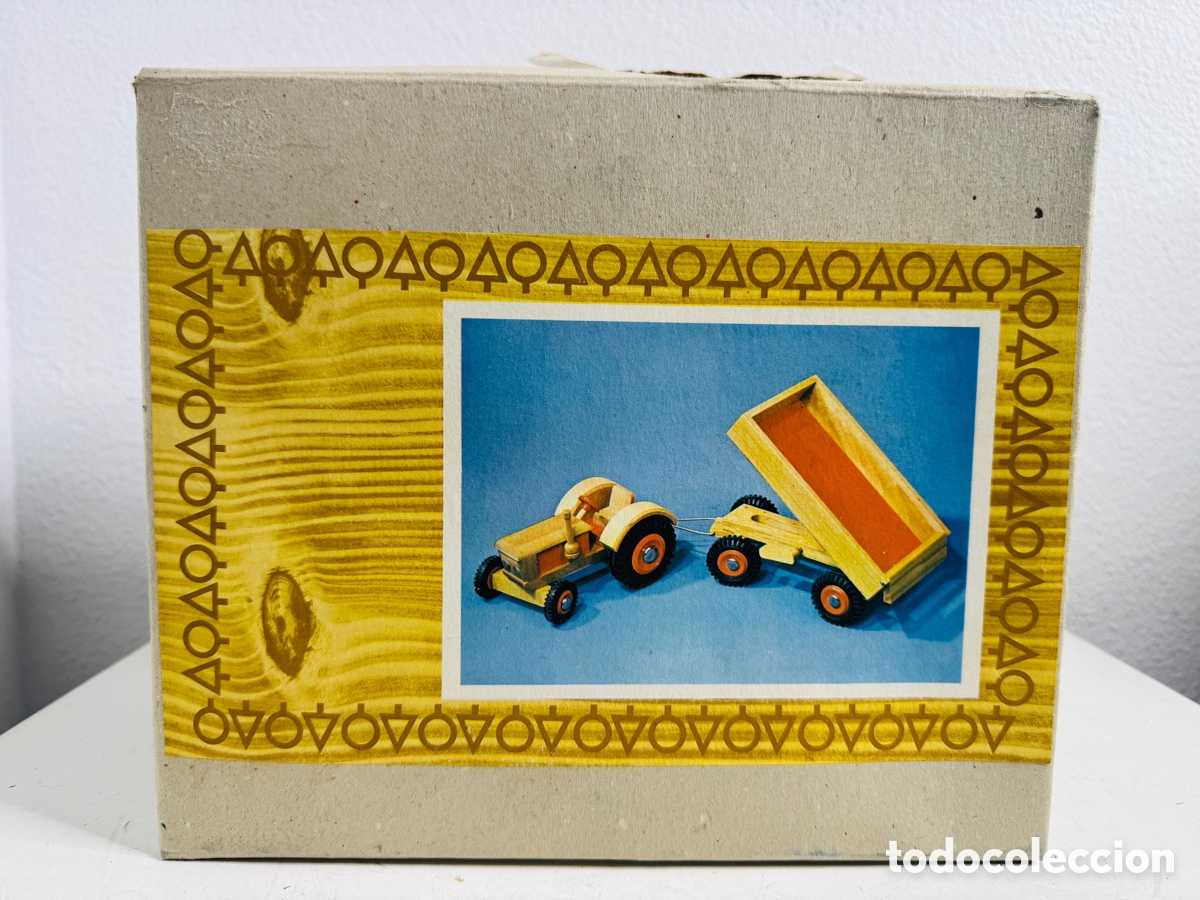 Vintage: Tractor Madera Made in RDA - Foto 17