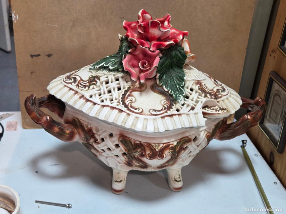 Vintage: sopera de ceramica vintage - Foto 1