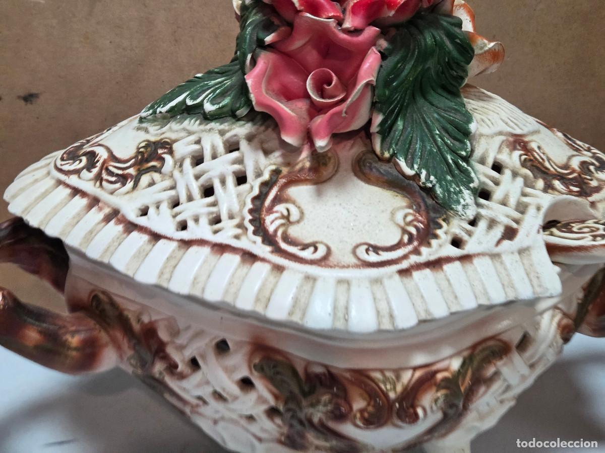 Vintage: sopera de ceramica vintage - Foto 2
