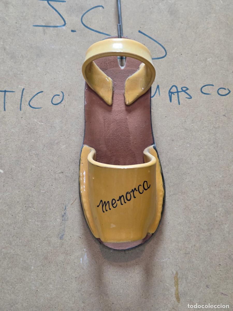 Vintage: zandalia de recuerdo de menorca - Foto 1