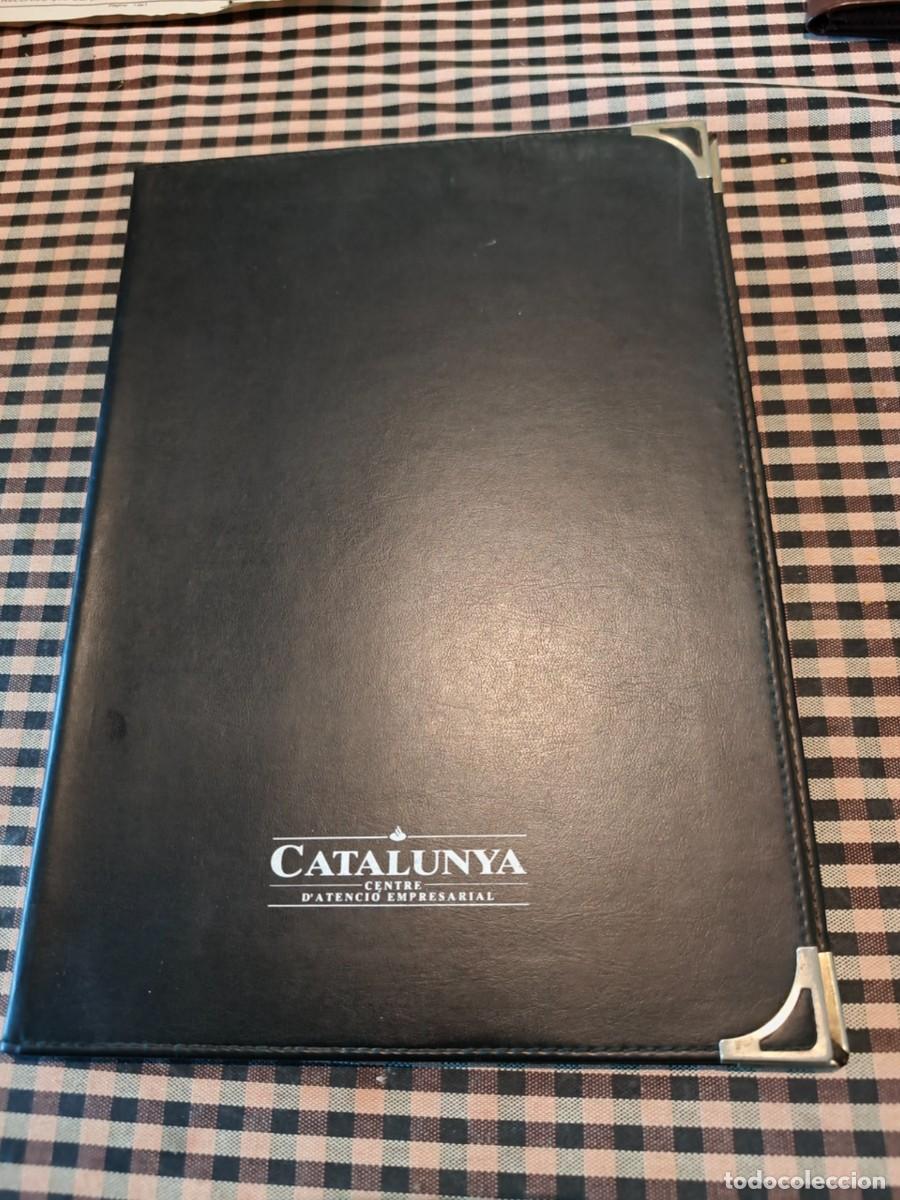 Vintage: Lote portadocumentos y cartera,tres piezas. - Foto 7