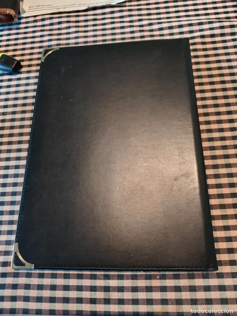 Vintage: Lote portadocumentos y cartera,tres piezas. - Foto 9