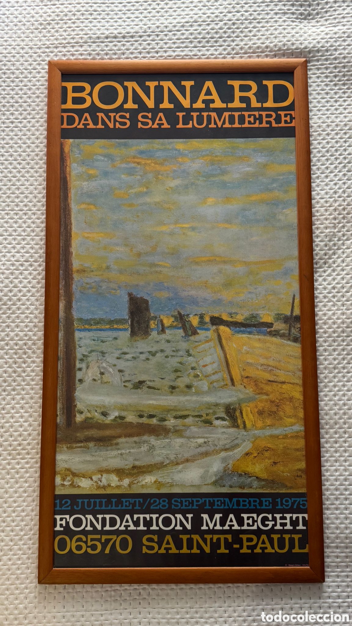 Vintage: Cartel Bonnard Dans sa Lumiere - Foto 1