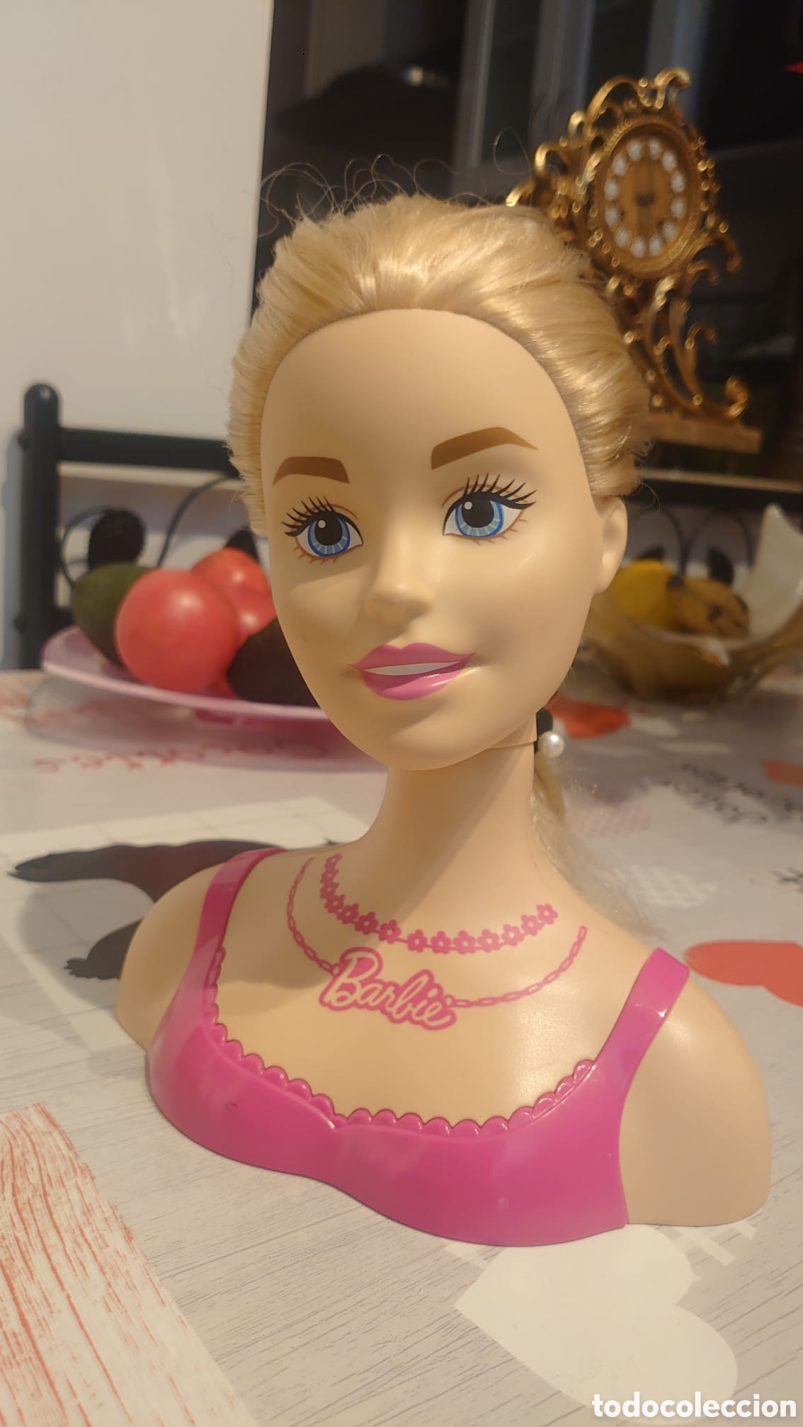 Vintage: Busto Barbie rosa matel - Foto 2
