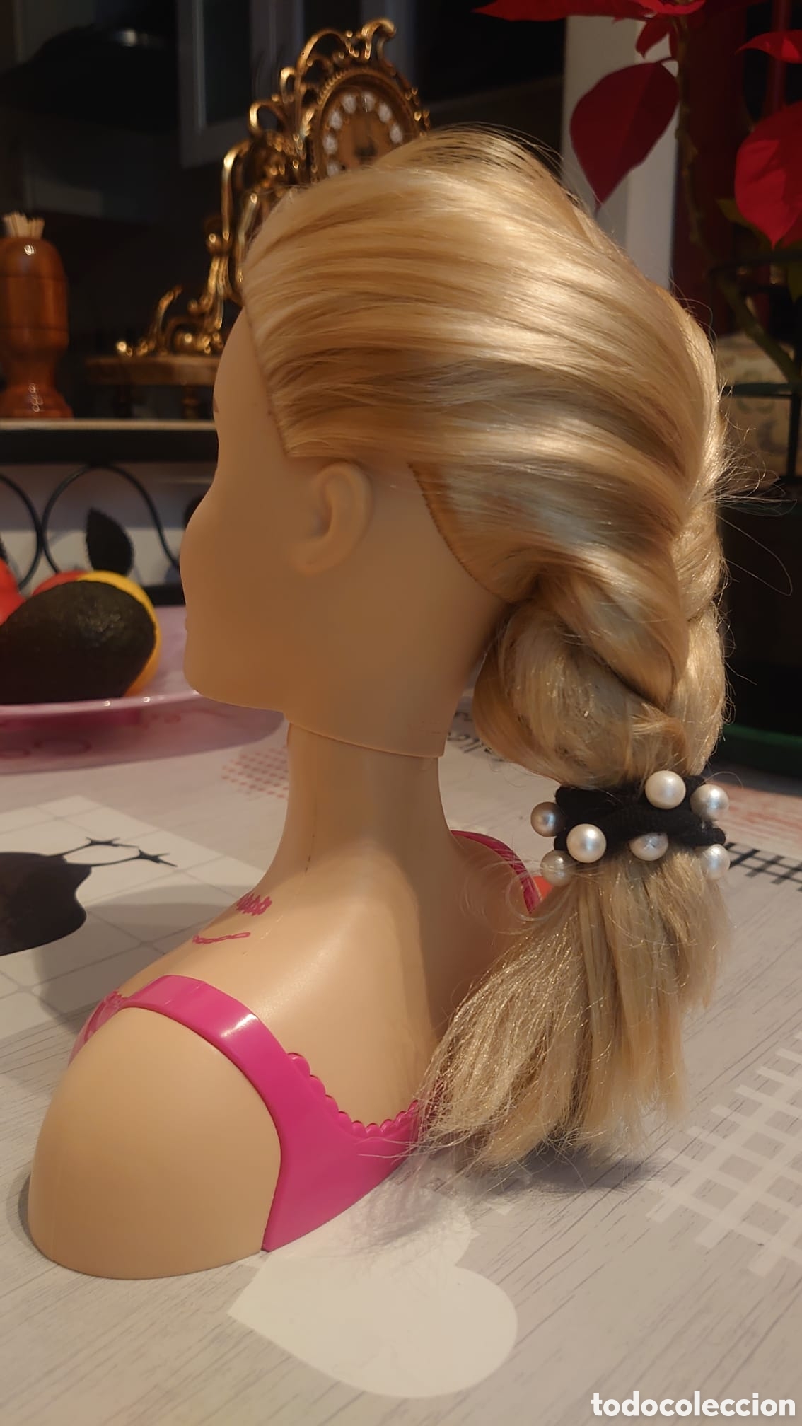Vintage: Busto Barbie rosa matel - Foto 3