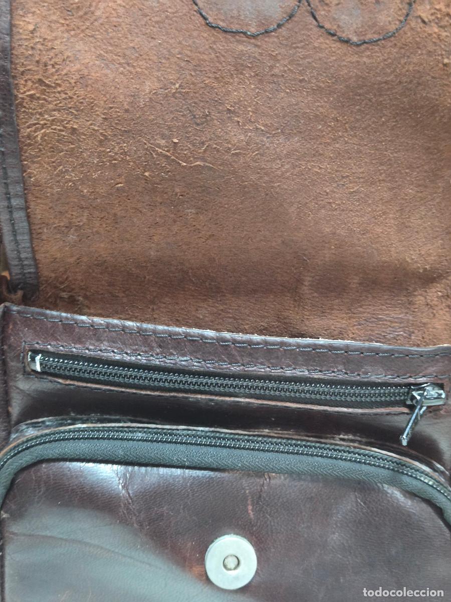 Vintage: bolso de cuero vintage - Foto 4