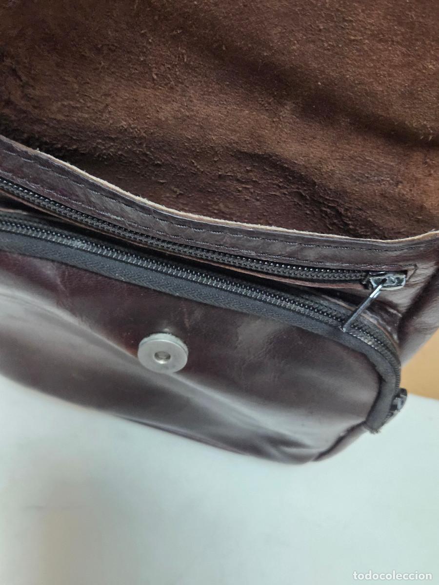 Vintage: bolso de cuero vintage - Foto 5