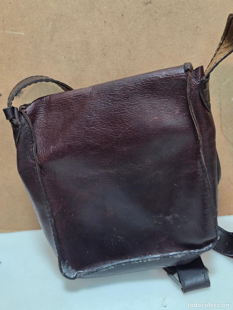 Vintage: bolso de cuero vintage - Foto 6