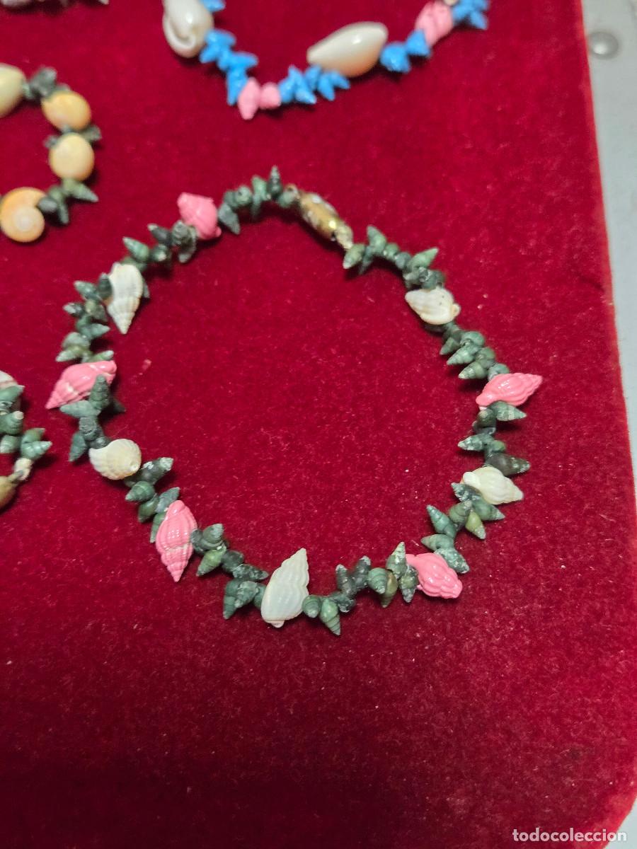 Vintage: 5 pulsera de caracolas vintage - Foto 5