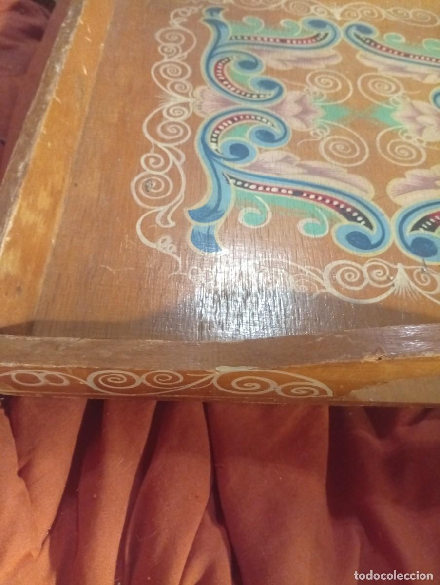 Vintage: Bandeja de madera tradicional - Foto 11