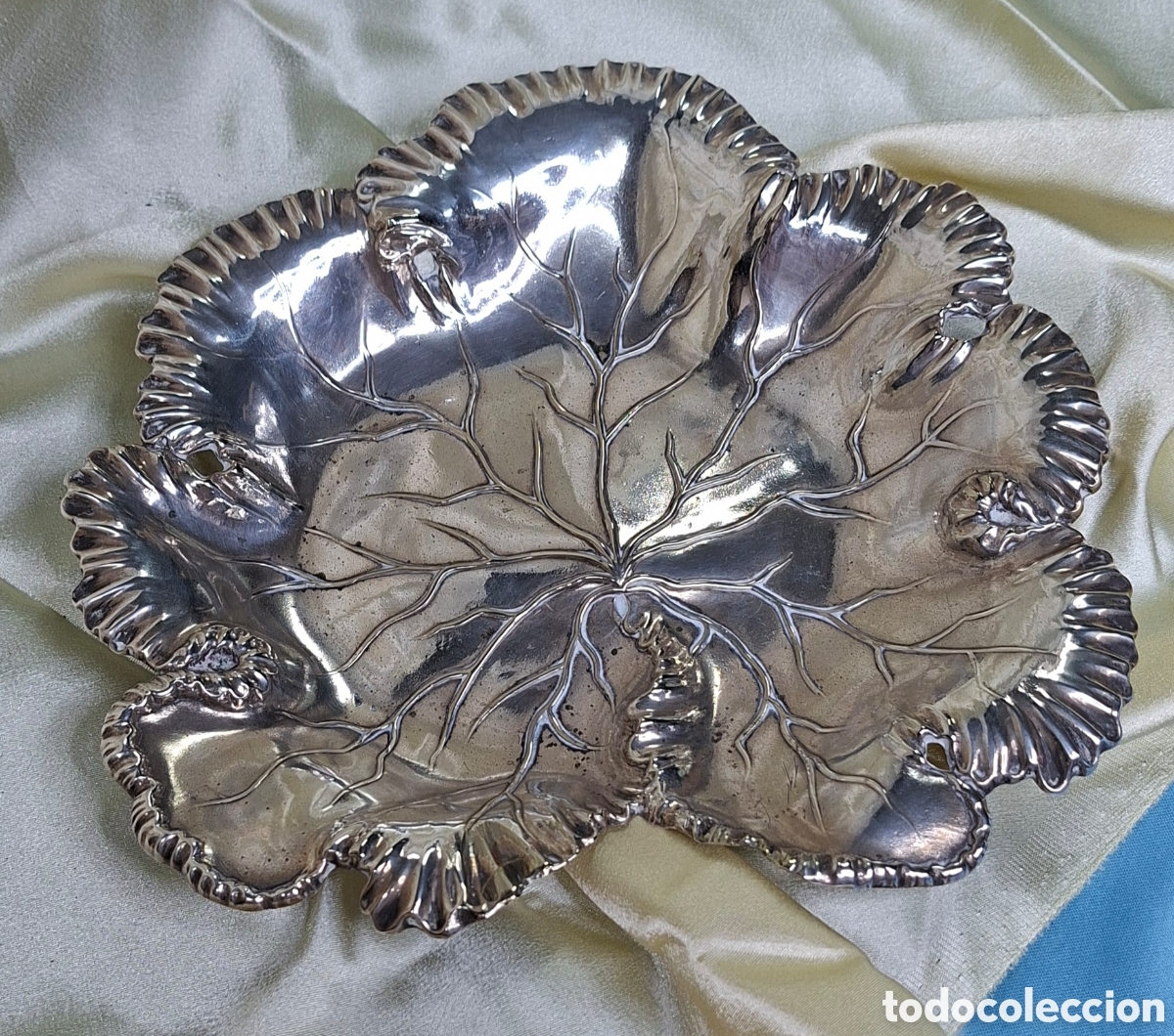 Vintage: Bandeja vintage plateada. - Foto 1