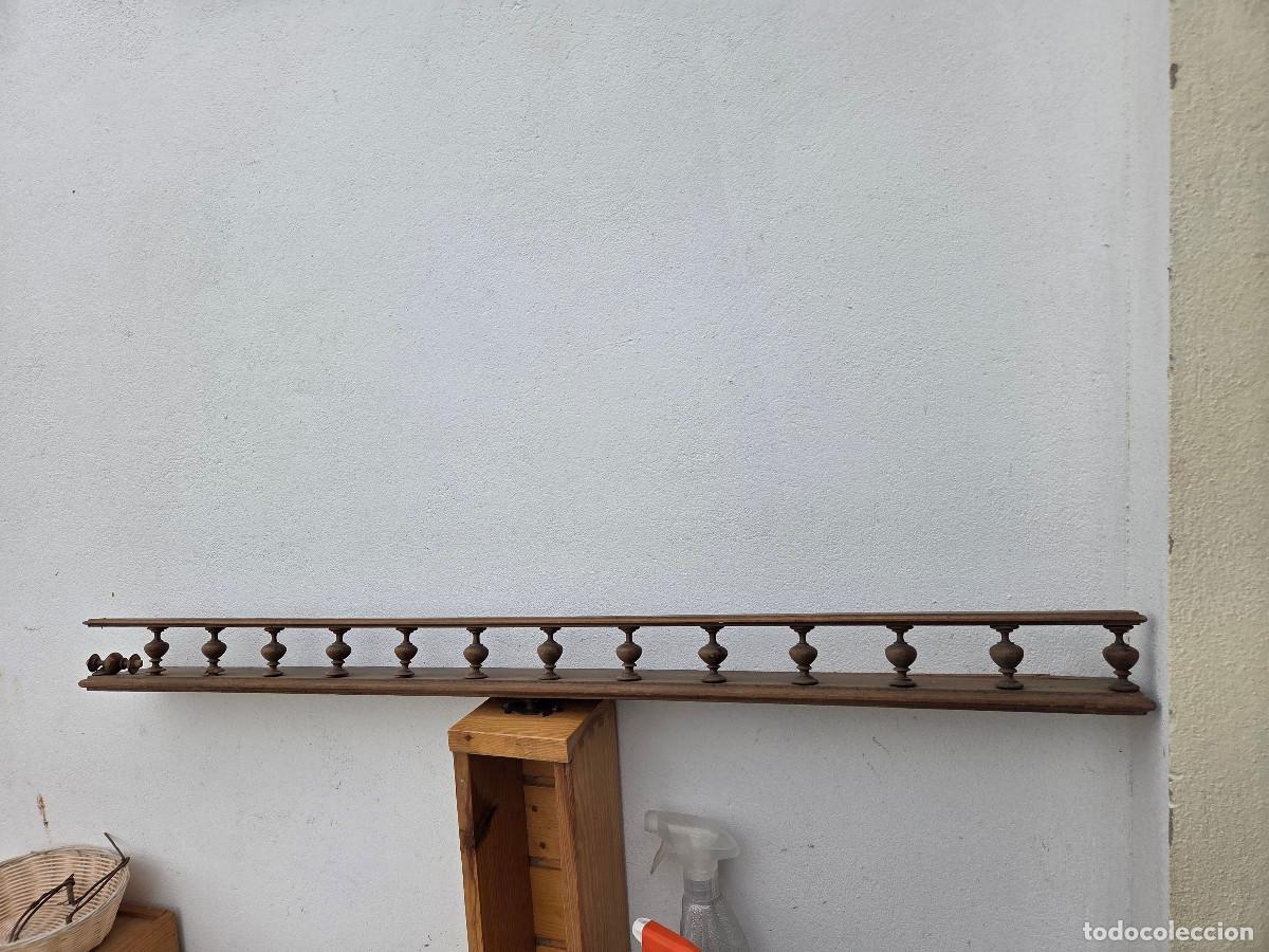Vintage: repiza antigua de madera - Foto 1