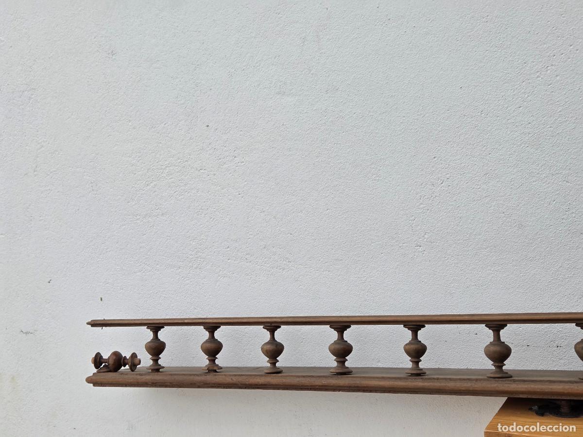 Vintage: repiza antigua de madera - Foto 3