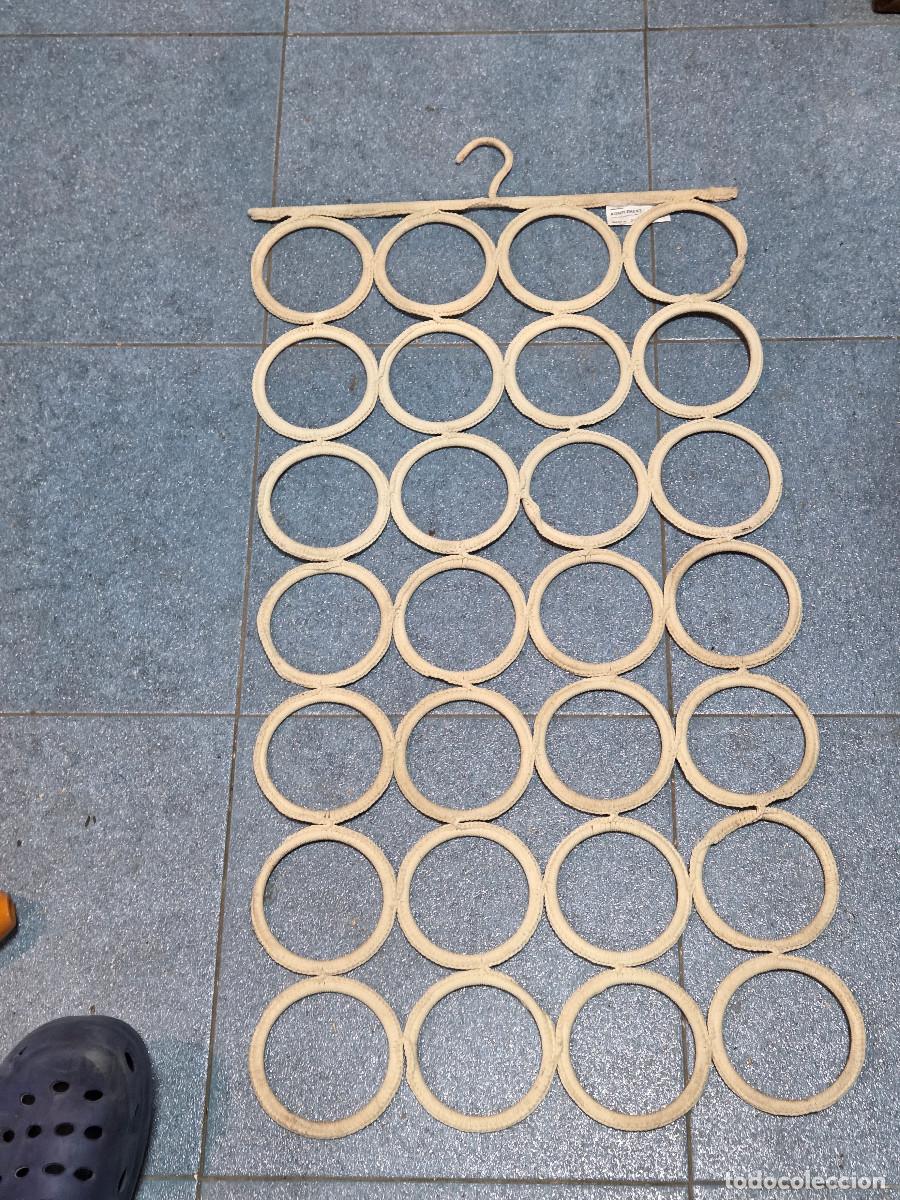 Vintage: percha hecha de cuerda - Foto 1