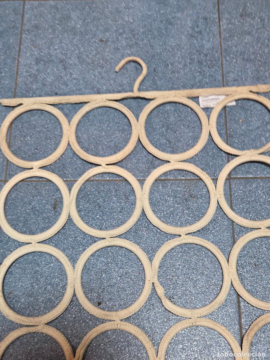 Vintage: percha hecha de cuerda - Foto 3
