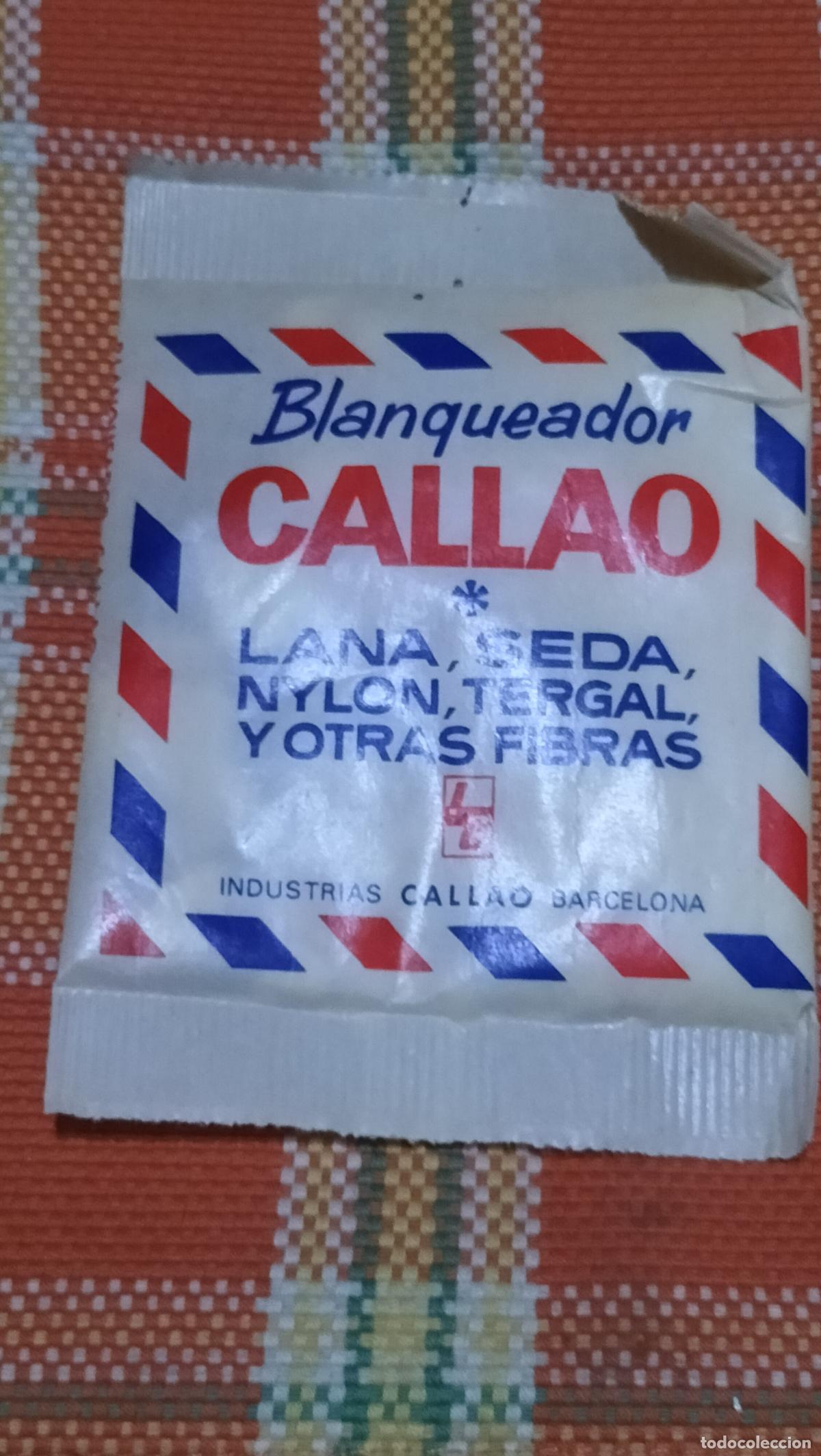 Vintage: ANTIGUO SOBRE BLANQUEADOR CALLAO - Foto 1