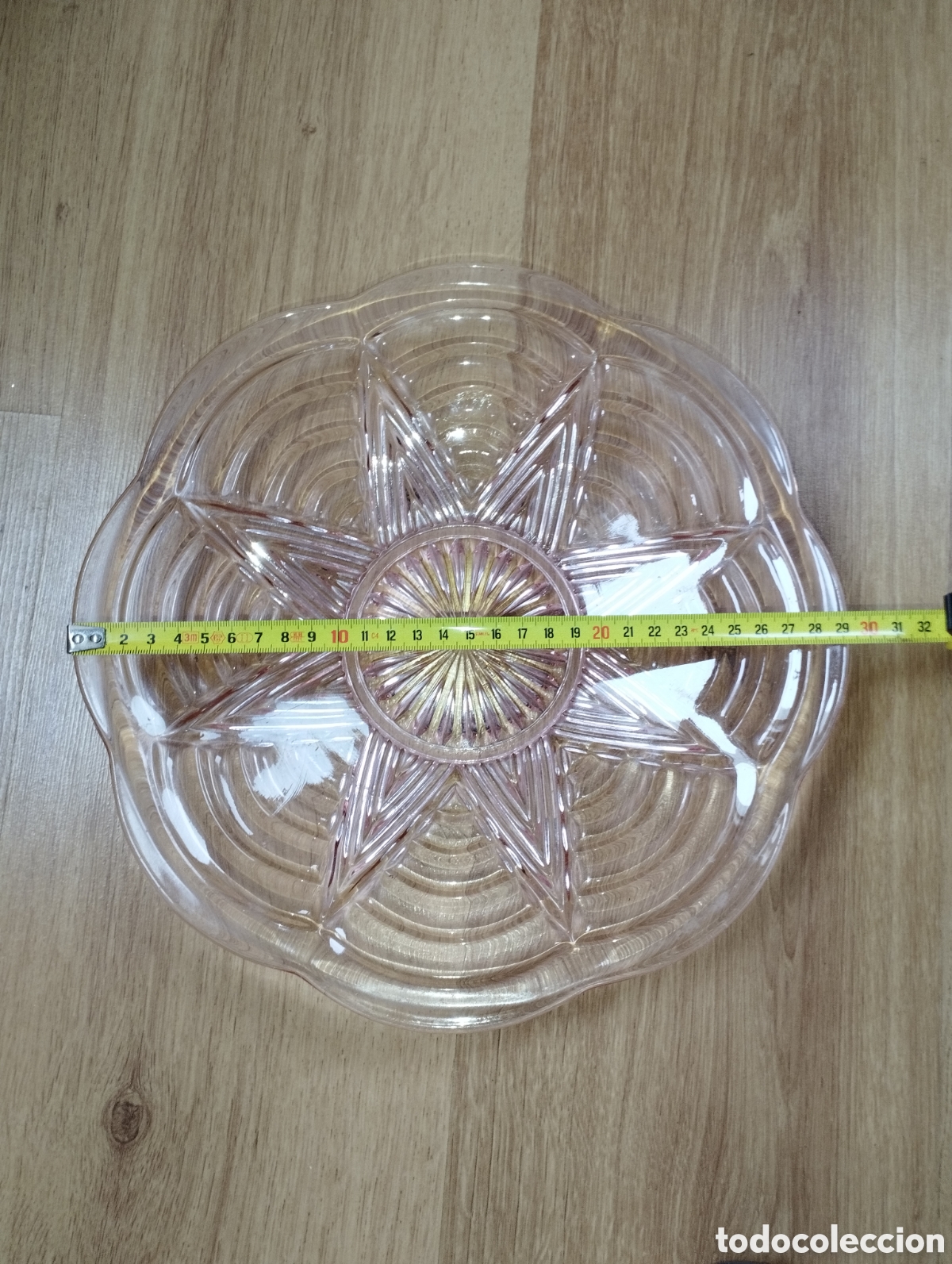 Vintage: Cuenco luxval art deco rosa - Foto 3
