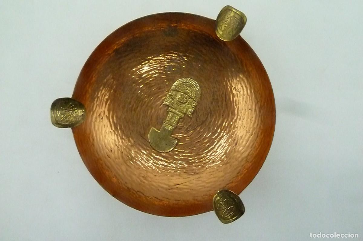 Vintage: Cenicero metal Inca. - Foto 6