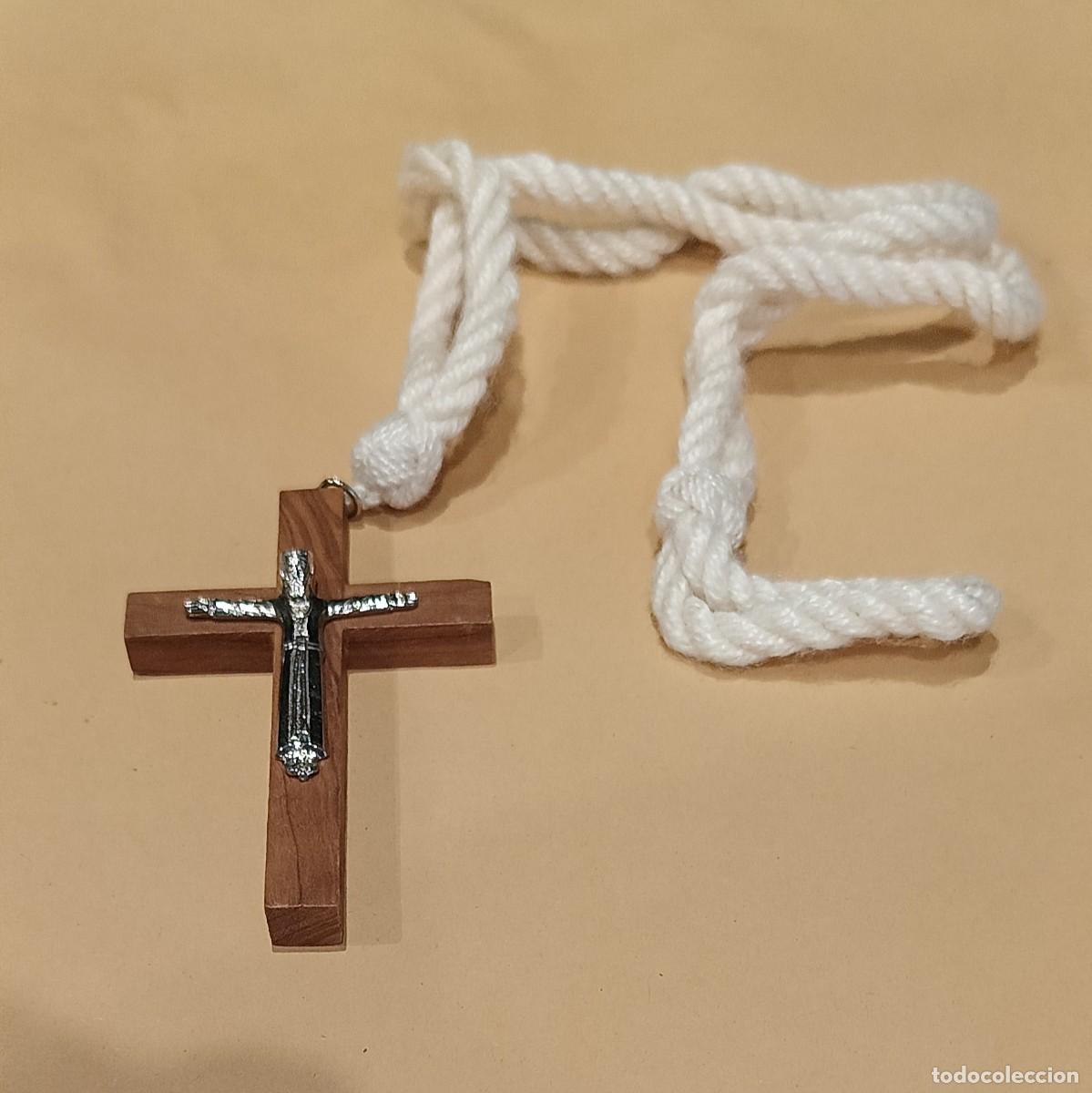 Vintage: Cruz de madera de Comuni&oacute;n - Foto 2