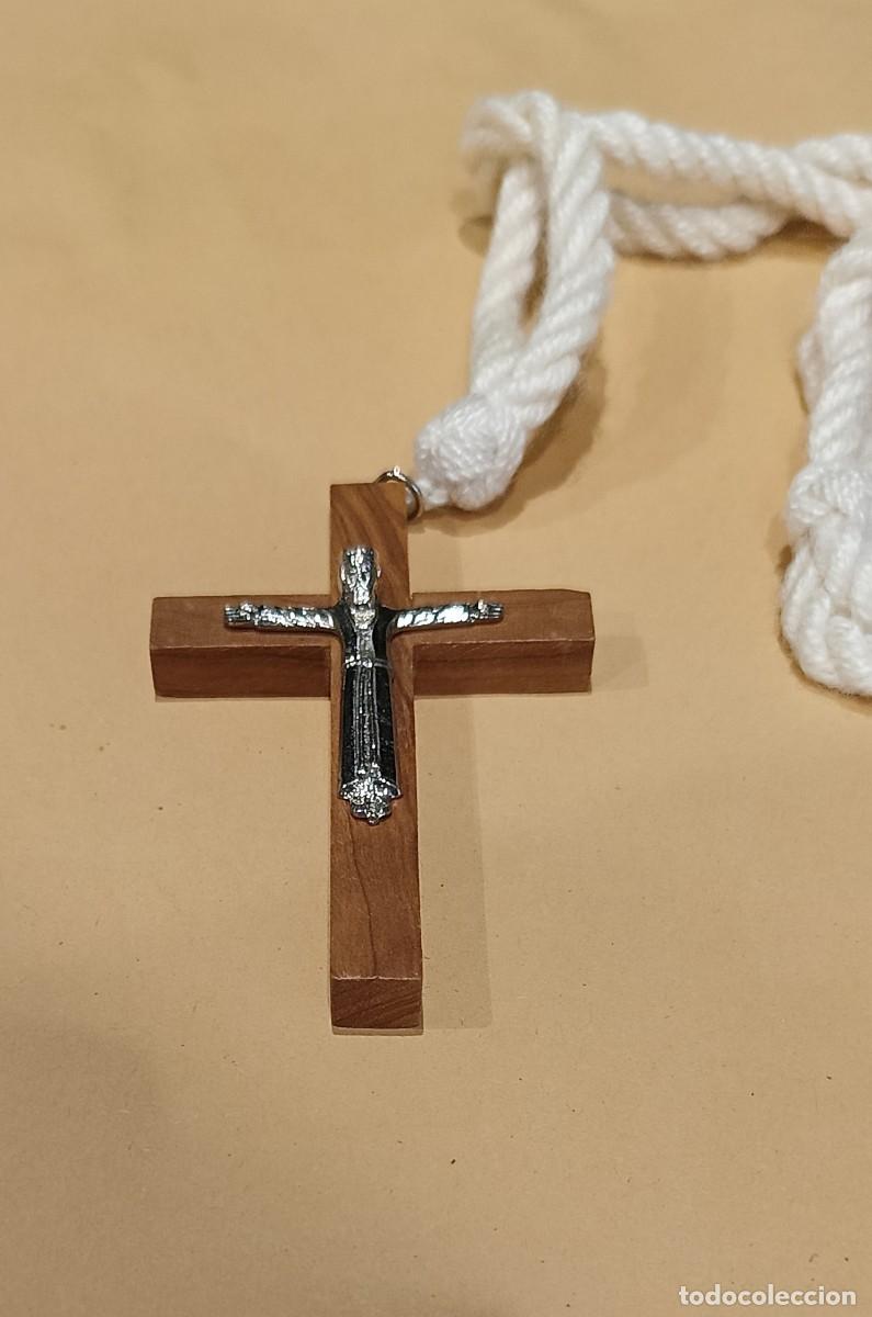 Vintage: Cruz de madera de Comuni&oacute;n - Foto 1