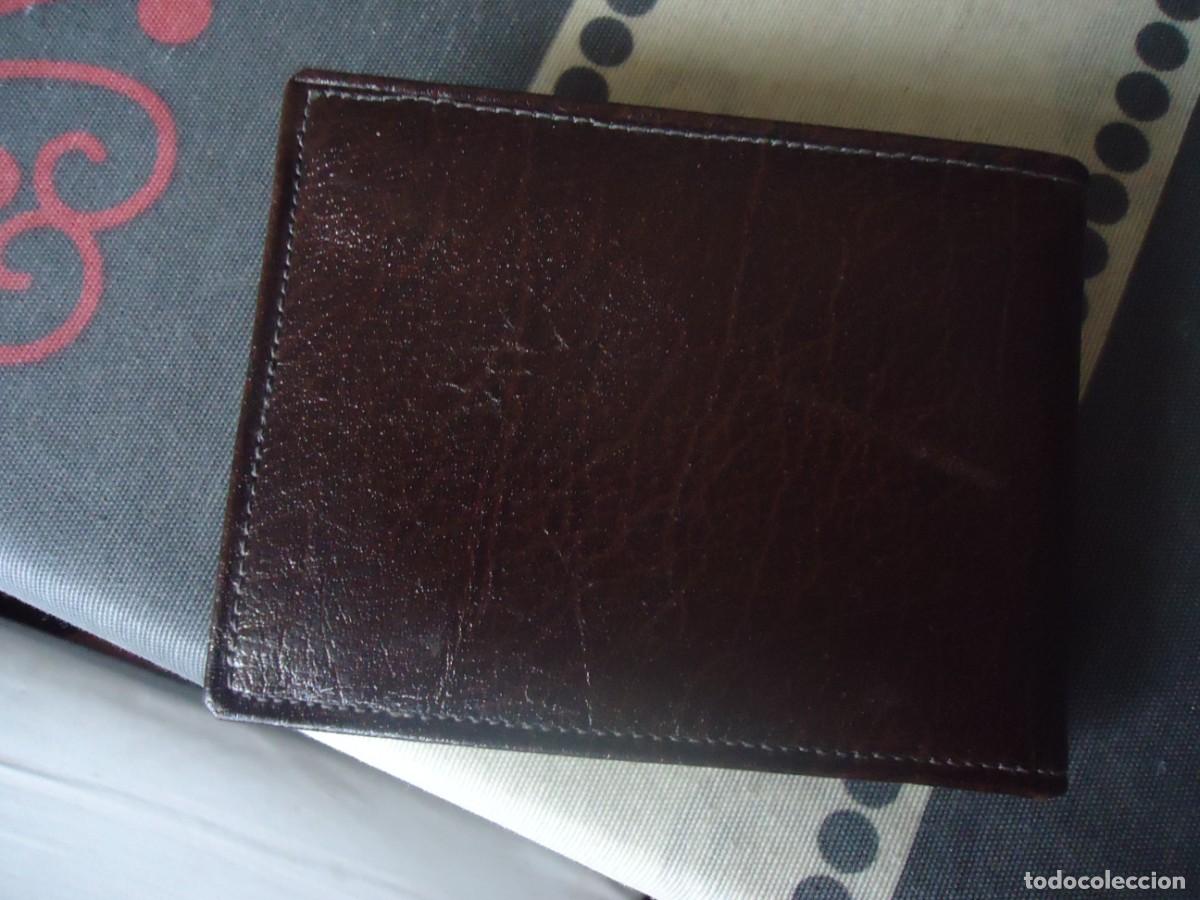 Vintage: CARTERA BILLETERA DE PIEL MARRON - Foto 1