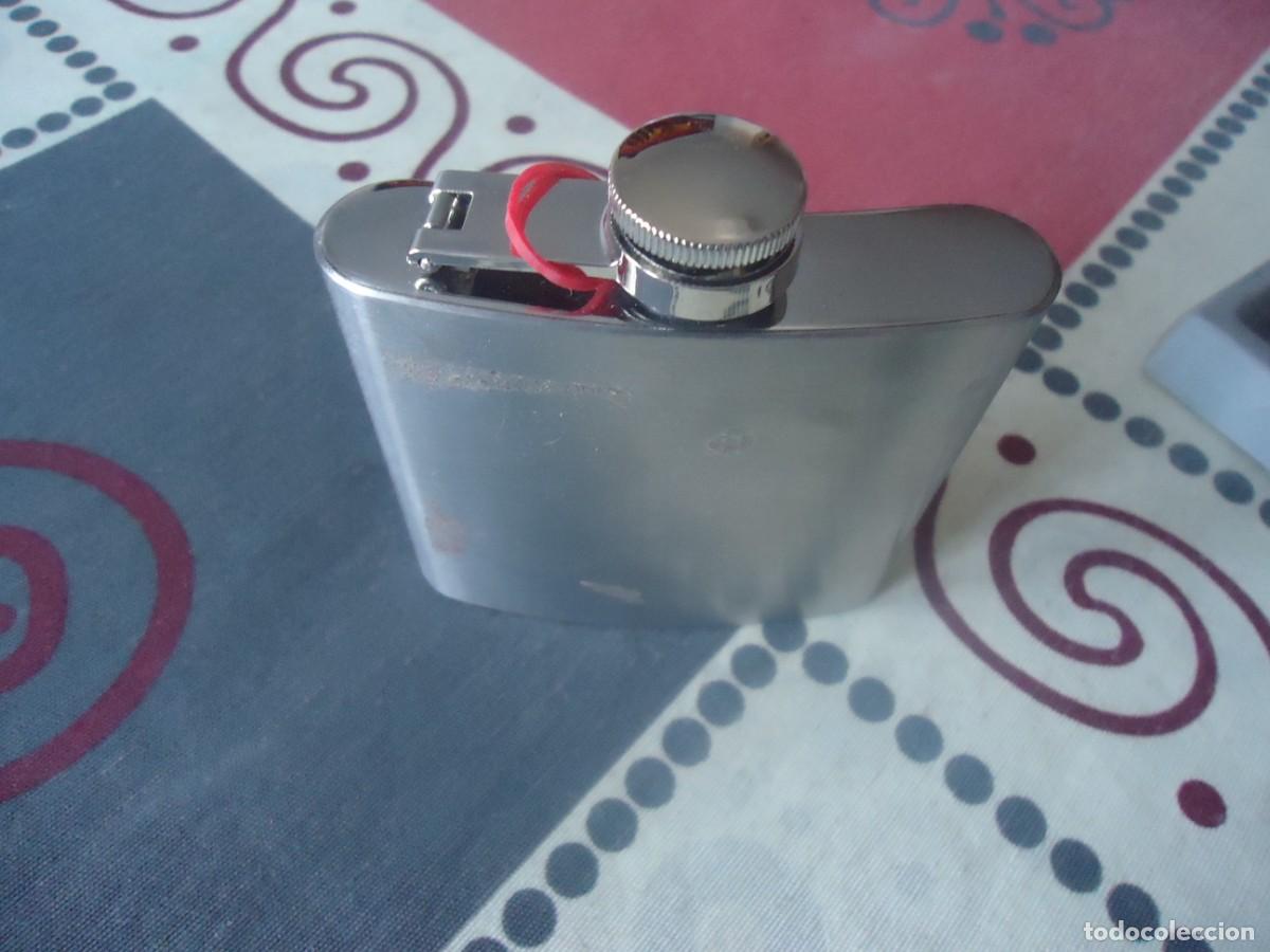 Vintage: PETACA DE ACERO INOXIDABLE - Foto 1