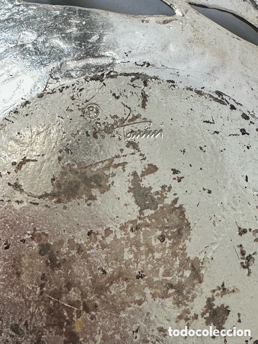Vintage: Bandeja met&aacute;lica Tonini - Foto 6