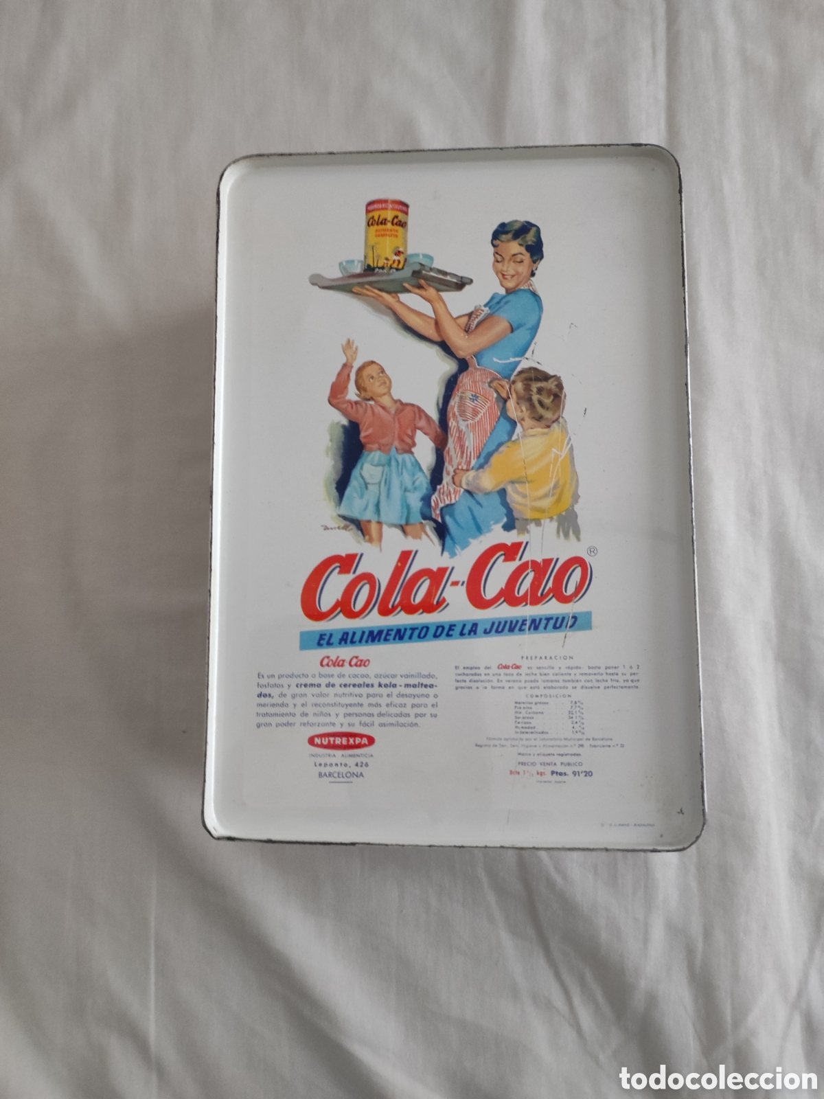 Vintage: Caja metalica colacao - Foto 3