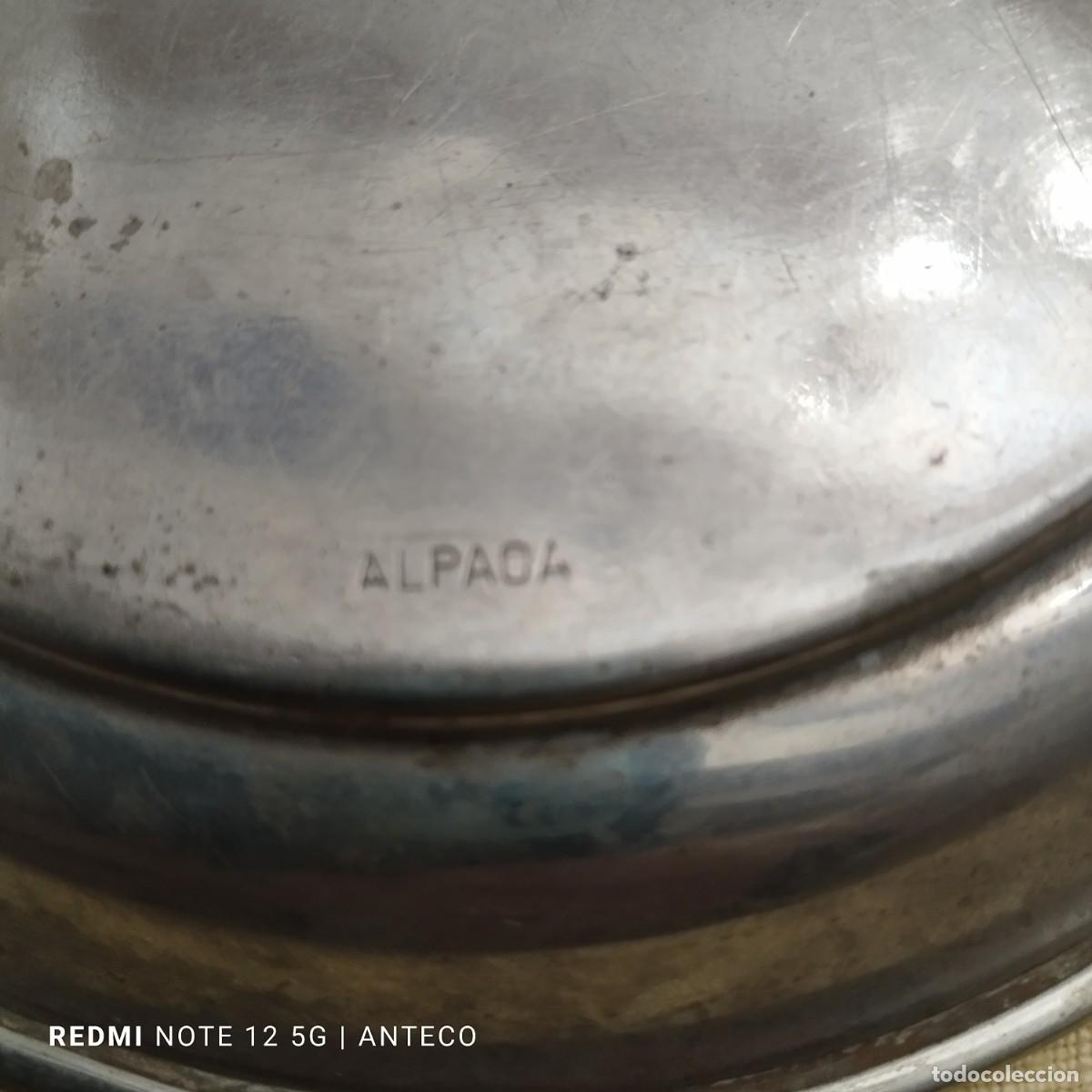 Vintage: BANDEJAS DE ALPACA TIPO BAR - Foto 7