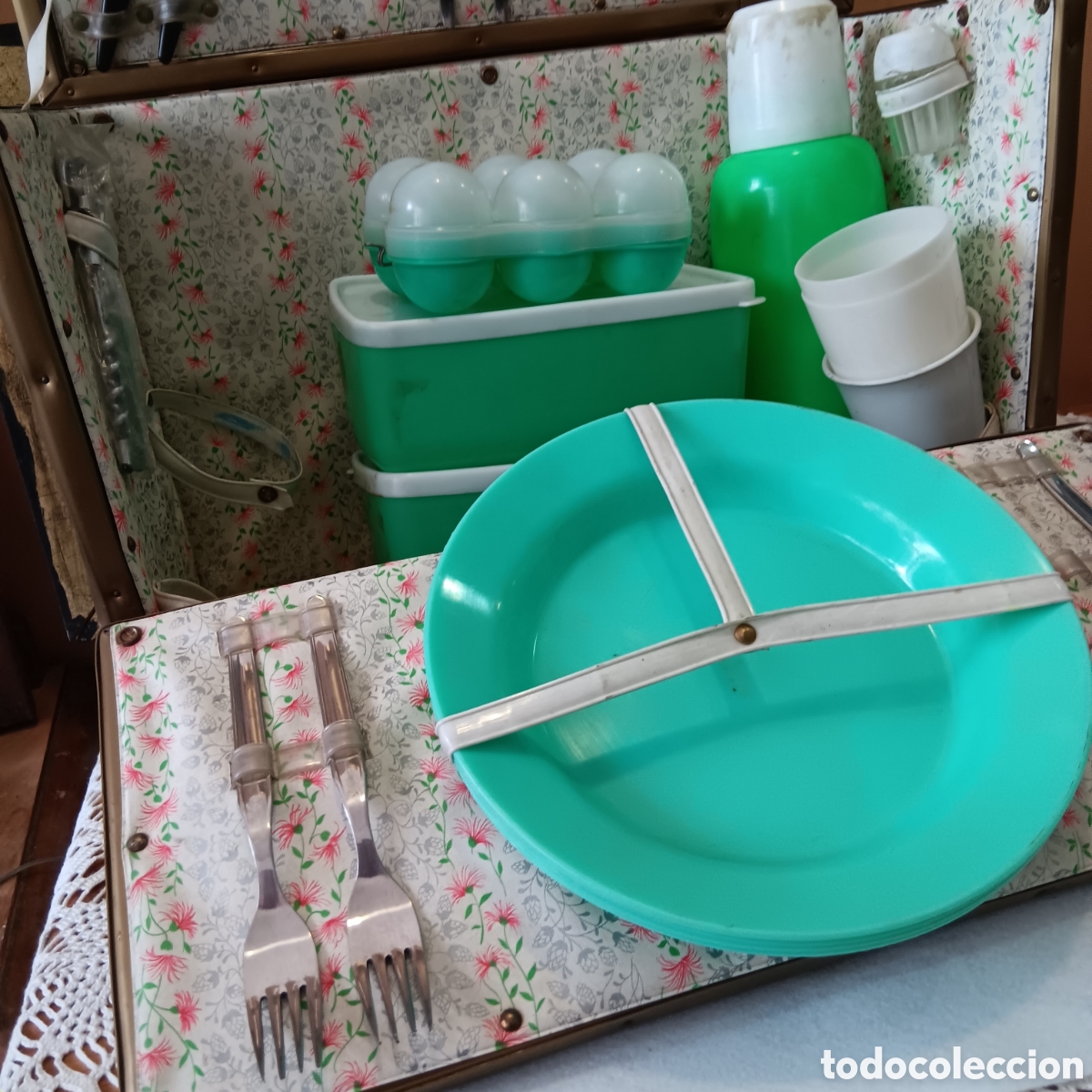 Vintage: Cesta de Picnic vintage - Foto 3