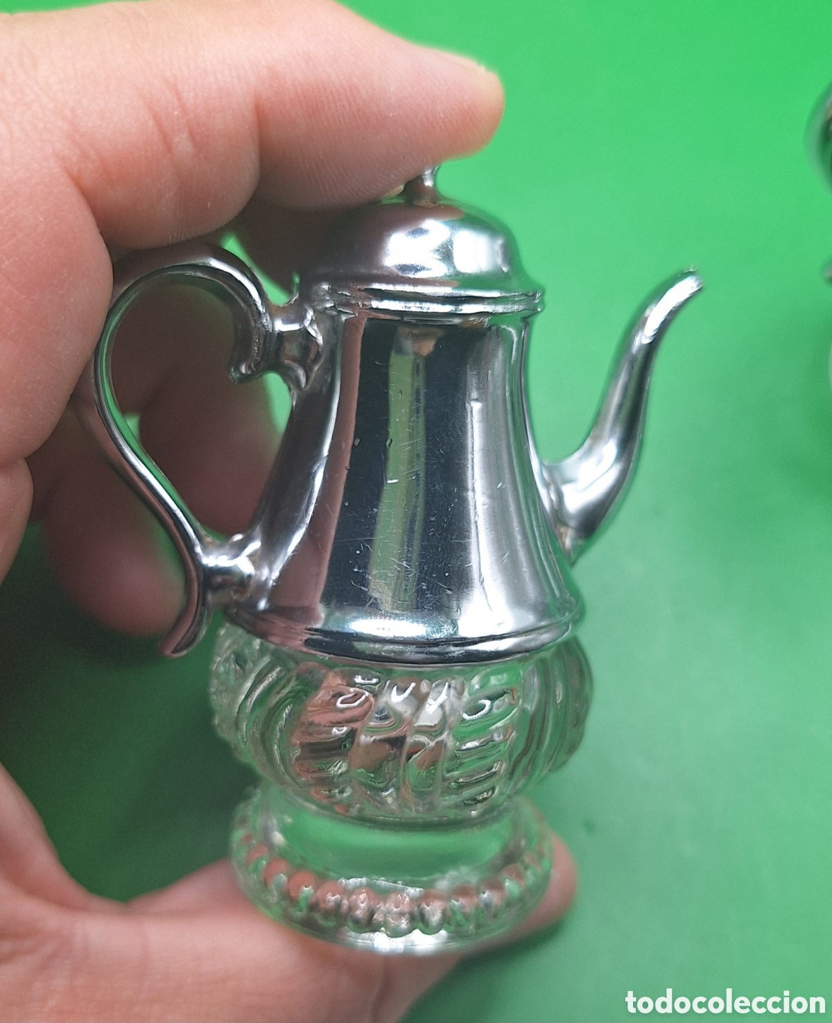 Vintage: Pateja de Salero y Pimentero en Forma de Tetera - Foto 12