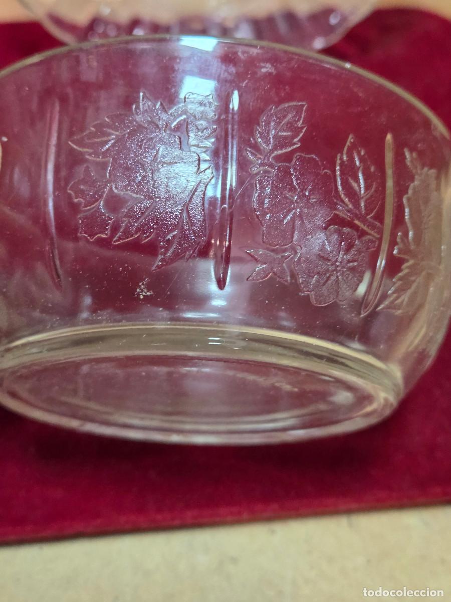 Vintage: tazon y plato de cristal - Foto 5