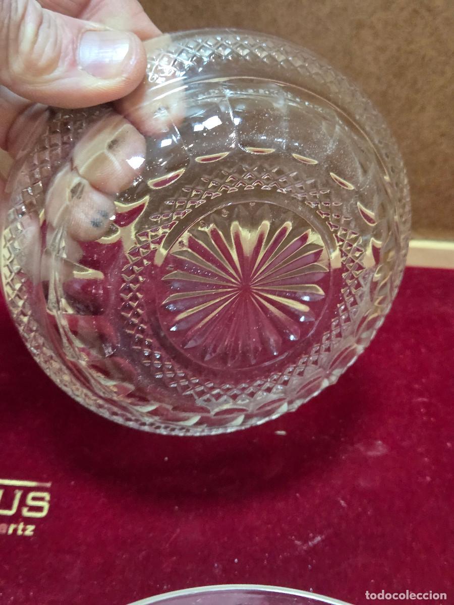 Vintage: cuenco de cristal antiguo - Foto 3